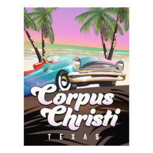 Foto cartel de vacaciones de Corpus Christi Texas