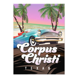 Foto cartel de vacaciones de Corpus Christi Texas
