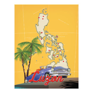 Foto Cartel de viaje a Luzón Filipinas (prueba)