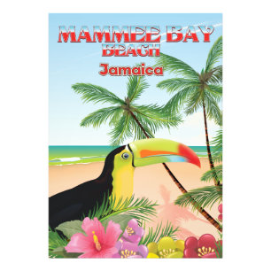 Foto Cartel de viaje a Mammee Bay Beach Jamaica