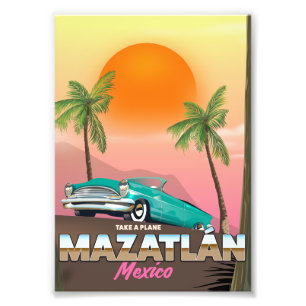 Foto Cartel de viaje a Mazatlán México