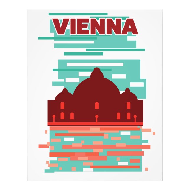 Foto Cartel de viaje a Viena (Frente)