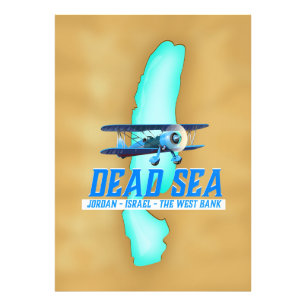 Foto Cartel de viaje al Mar Muerto