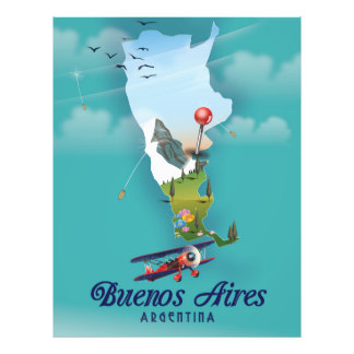Foto Cartel de viaje de Buenos Aires, Argentina