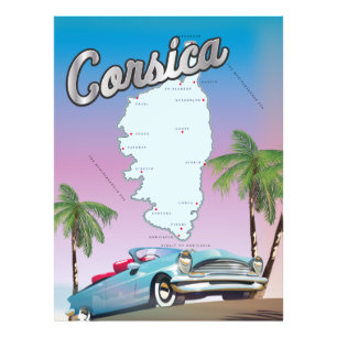 Foto Cartel de viaje de Córcega