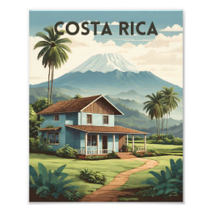 Foto Cartel de viaje de Costa Rica   poster de viajes d