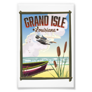 Foto Cartel de viaje de Grand Isle, Louisiana 