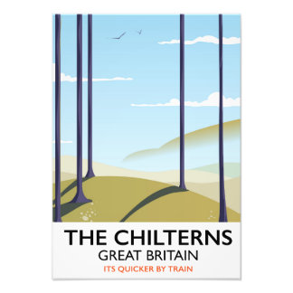 Foto Cartel de viaje de los Chilterns Gran Bretaña