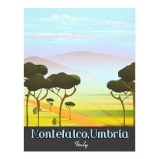 Foto Cartel de viaje de Montefalco, Umbría
