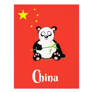 Foto Cartel de viaje de Panda de China.