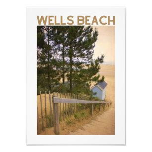 Foto Cartel de Wells Beach Costa de Norfolk
