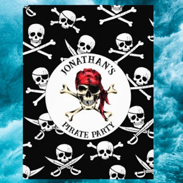 FOTO CARTEL PIRATA JOLLY ROGER (Celebrate your adventurous spirit with the Jolly Roger Pirate Poster)