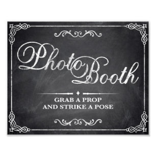 Foto carteles de boda - pizarra - Photo Booth -