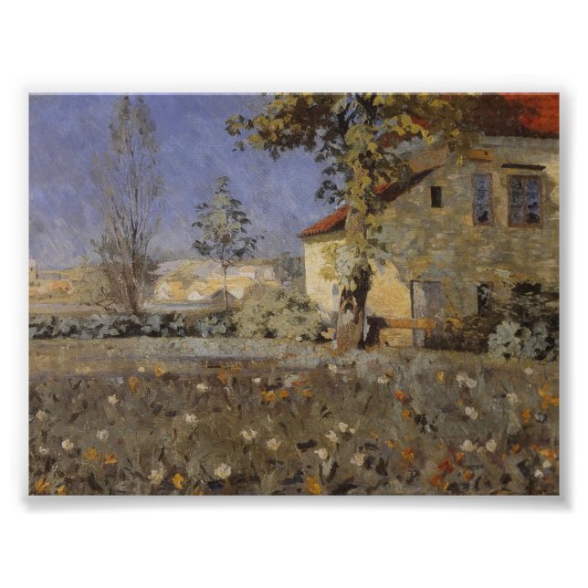 Foto Casa antigua Mourier-Petersen en el jardín (Frente)