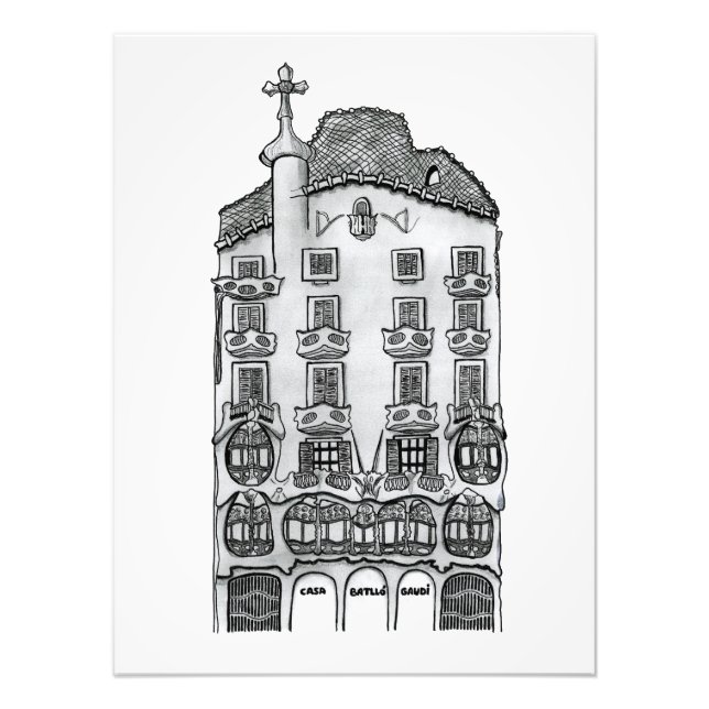 Foto Casa Batllo Gaudi (Barcelona) (Frente)