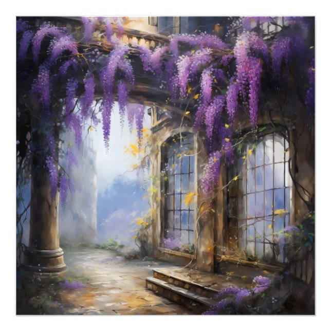 Foto Casa de flores moradas (Frente)