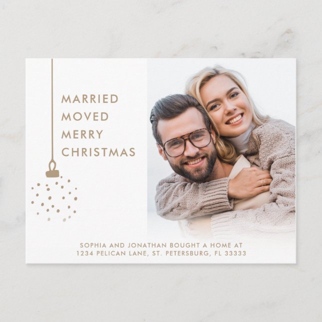 Foto Casada Muerta Feliz Navidad (Anverso)