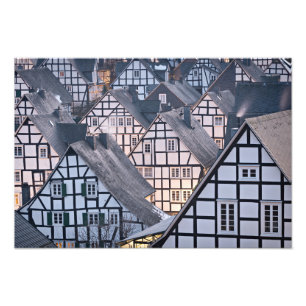 Foto Casas de entramado de madera en Freudenberg, Alema