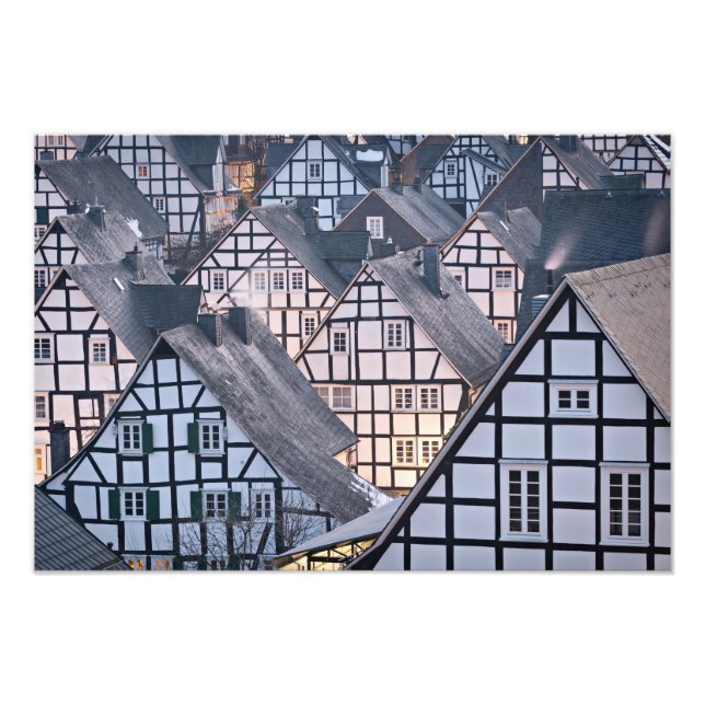 Foto Casas de entramado de madera en Freudenberg, Alema (Frente)