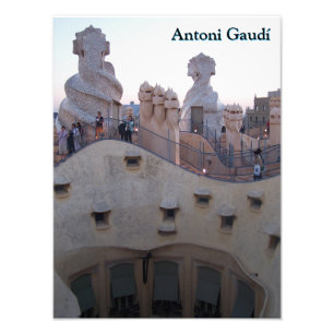 Foto Casas Milà Barcelona de Antonio Gaudí