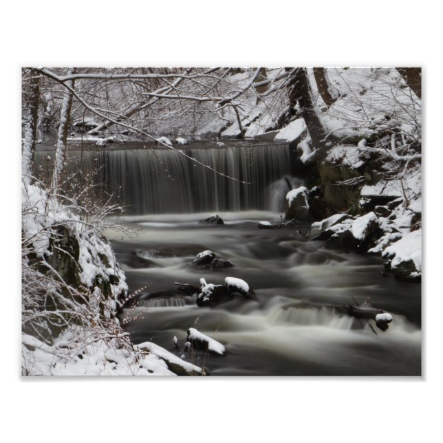 Foto Cascada de invierno (Frente)