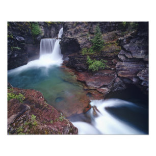 Foto Cascada St Mary en el Parque Nacional Glaciar en