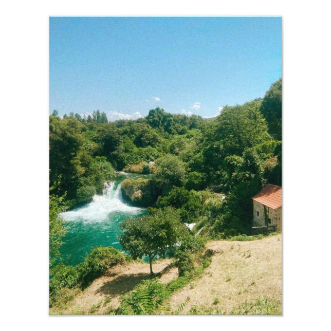 Foto Cascadas Krka - Parque nacional Krka - Croacia (Frente)