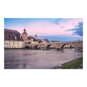 Foto Casco antiguo histórico en Ratisbona, Alemania