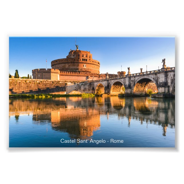 Foto Castel Sant' Angelo en Roma (Frente)