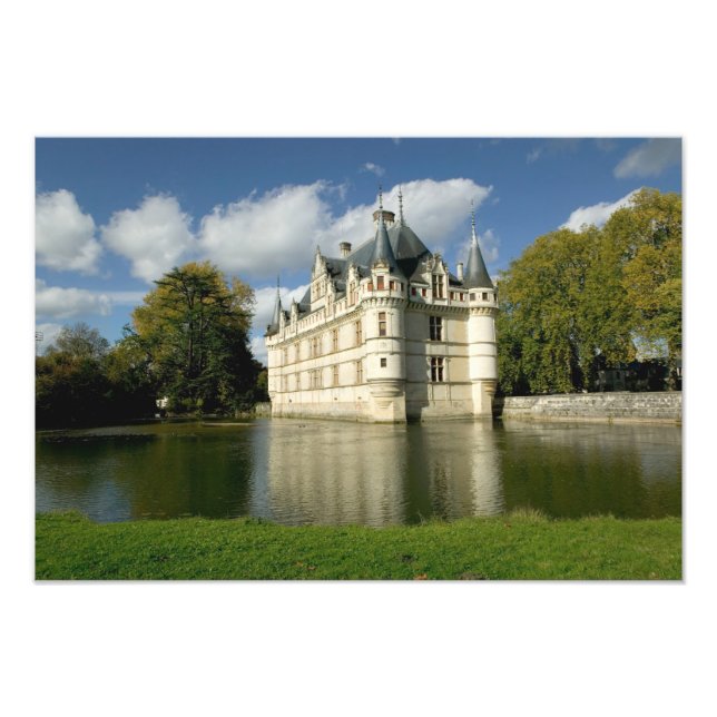 Foto Castillo de Azay-le-Rideau, Indre-et-Loire, 4 (Frente)