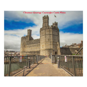 Foto Castillo de Caernarfon, Gales.