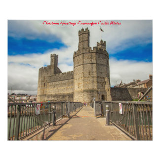 Foto Castillo de Caernarfon, Gales.