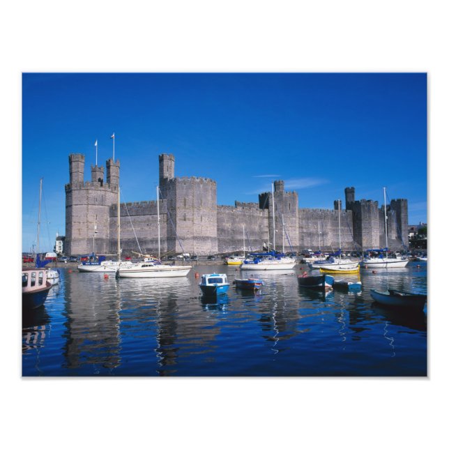 Foto Castillo de Caernarfon, Gwynedd, Gales (Frente)