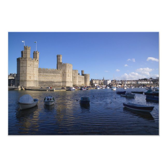 Foto Castillo de Caernarfon, Gwynedd, Gales 2 (Frente)