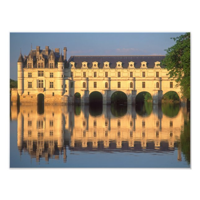 Foto Castillo de Chenonceau, río Cher, Loir-et-Cher, (Frente)