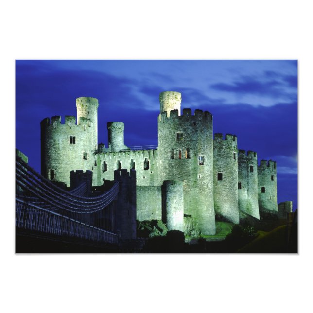 Foto Castillo de Conwy, Gwynedd, Gales (Frente)