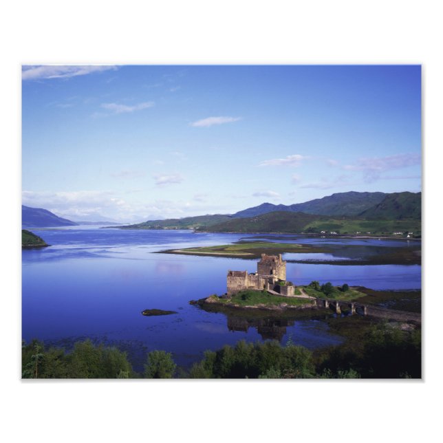 Foto Castillo de Eilean Donan, Dornie, Highlands, (Frente)
