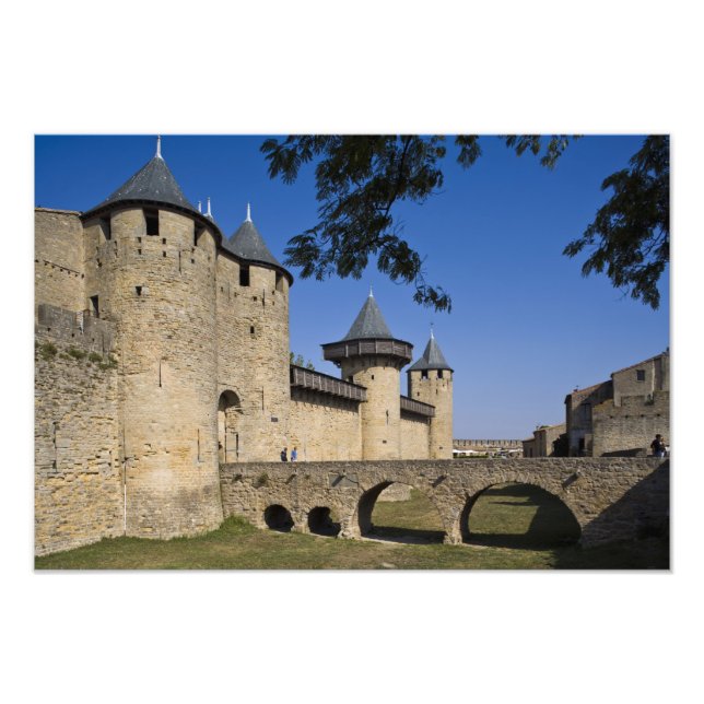 Foto Castillo de los Condes, Carcassonne, Aude, Langued (Frente)