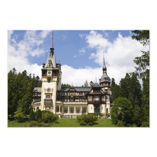 Foto Castillo de Peles del siglo XVIII, Sinaia, Rumanía (Frente)