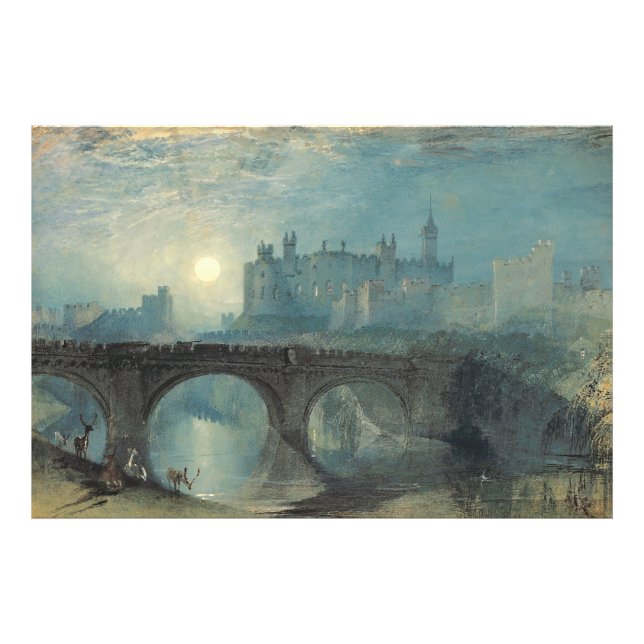 Foto Castillo de William Turner Alnwick (Frente)