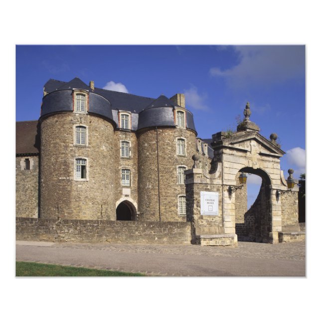 Foto Castillo y Museo, Boulogne, Pas-de-Calais, (Frente)