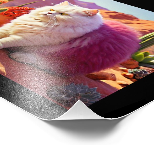 Foto Cat Wall Art Decor (Esquina)