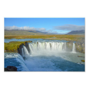 Foto Catarata Godafoss, Islandia