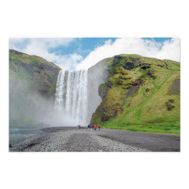 Foto Catarata Skogafoss - Aldea de Skogar, Islandia