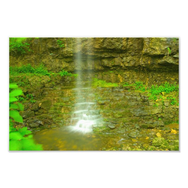 Foto Cataratas de anfiteatro, parque estatal John Bryan (Frente)
