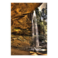 Cataratas de las cuevas de Ash, colinas de Hocking
