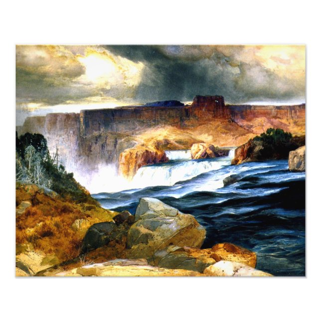 Foto Cataratas Shoshone, río de serpientes, Idaho (Frente)