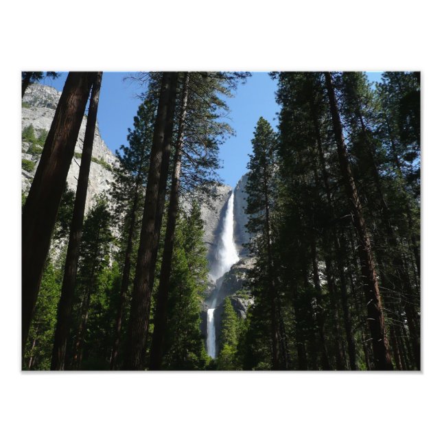 Foto Cataratas Yosemite y paisajes de Woods fotográfico (Frente)