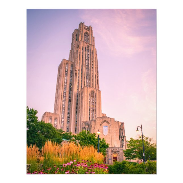 Foto Catedral de la Universidad de Pittsburgh (Frente)