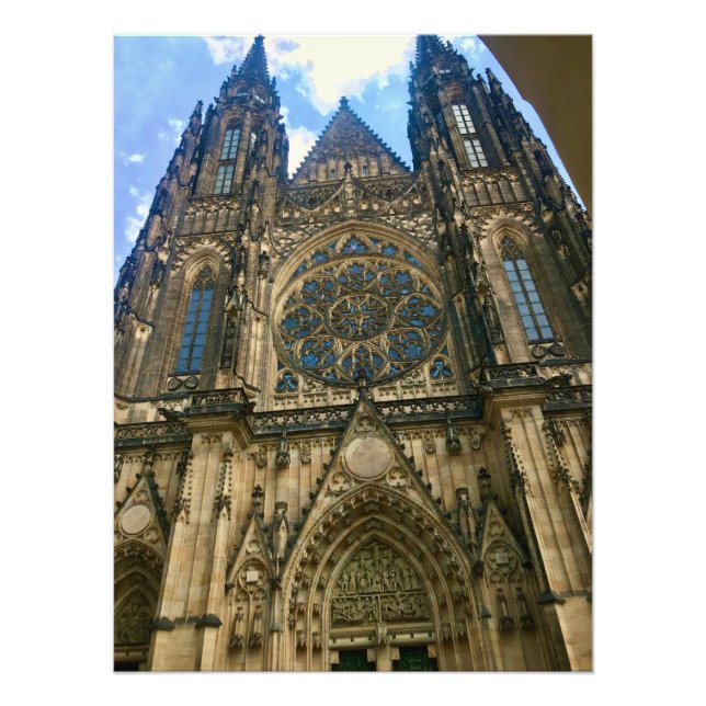 Foto Catedral de San Vitus en Praga, República Checa (Frente)